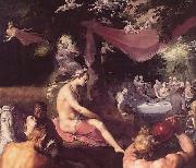 cornelis cornelisz The Wedding of Peleus and Thetis oil painting